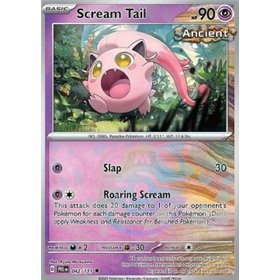 PRE 042 - Scream Tail - MasterBall Reverse Holo