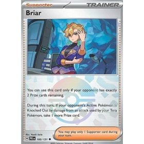 PRE 100 - Briar - PokeBall Reverse Holo