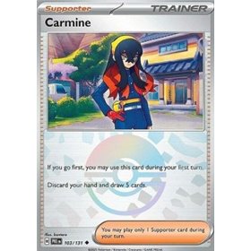 PRE 103 - Carmine - PokeBall Reverse Holo