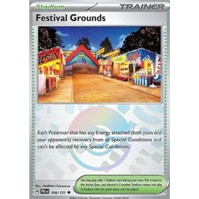 PRE 108 - Festival Grounds - PokeBall Reverse Holo