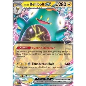 JTG 053 - Iono's Bellibolt ex JTG 053 - Iono's Bellibolt ex