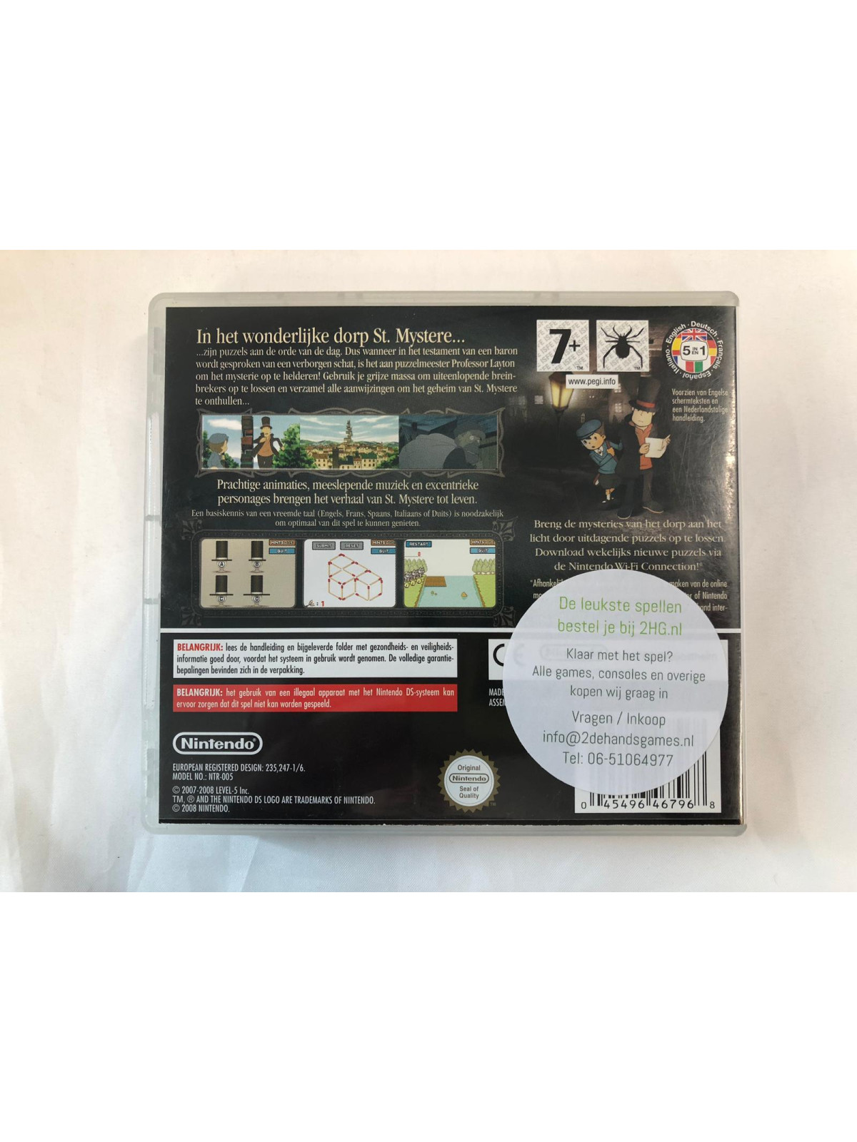 Professor Layton and the Curious VillageDS Games Nintendo DS€ 18,95 DS Games