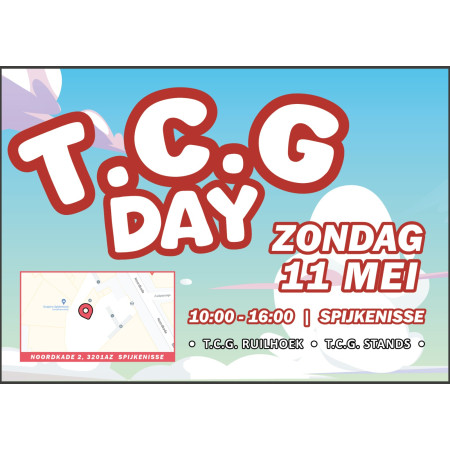 Standhouder Tcg Day Spijkenisse 11mei 2025