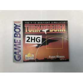 Turn and Burn (Manual) Turn and Burn (Manual)Game Boy Manuals DMG-UR-USA-1€ 2,95 Game Boy Manuals