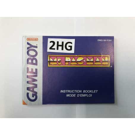Ms. Pac-Man (Manual)Game Boy Manuals DMG-N4-FAH€ 3,95 Game Boy Manuals