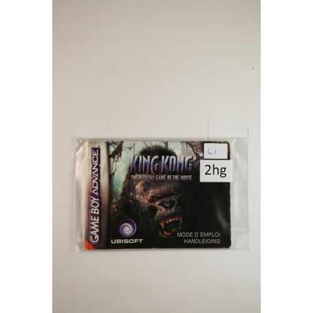 King Kong (Manual)Game Boy Advance Manuals AGB-BKQP-FAH€ 2,50 Game Boy Advance Manuals