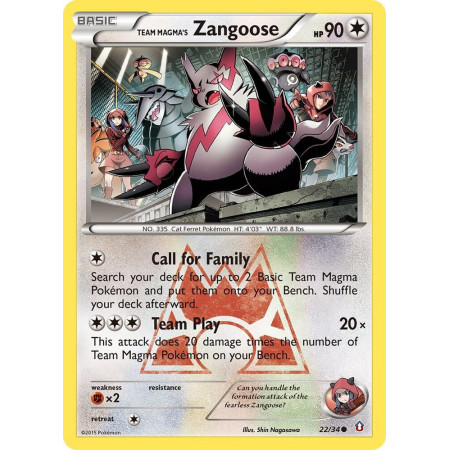 DCR 022 - Team Magma's Zangoose