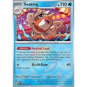 PRE 021 - Seaking - PokeBall Reverse Holo