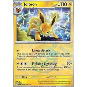 PRE 029 - Jolteon - PokeBall Reverse Holo