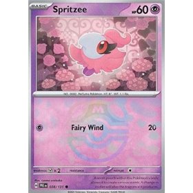PRE 038 - Spritzee - MasterBall Reverse Holo