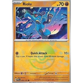 PRE 050 - Riolu - PokeBall Reverse Holo