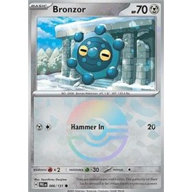 PRE 066 - Bronzor - PokeBall Reverse Holo