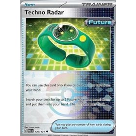 PRE 130 - Techno Radar - PokeBall Reverse Holo