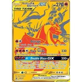 SM 247 - Reshiram & Charizard GX
