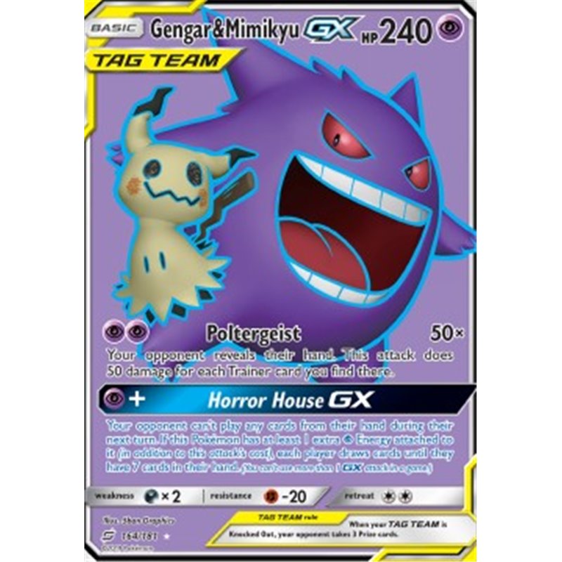 TEU 164 - Gengar & Mimikyu GX