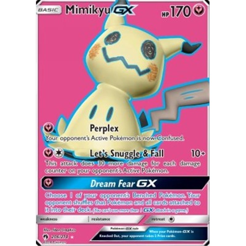 LOT 206 - Mimikyu GX