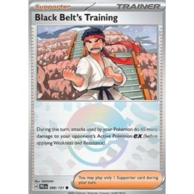 PRE 098 - Black Belt's Training - PokeBall Reverse Holo