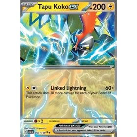 JTG 051 - Tapu Koko ex JTG 051 - Tapu Koko ex
