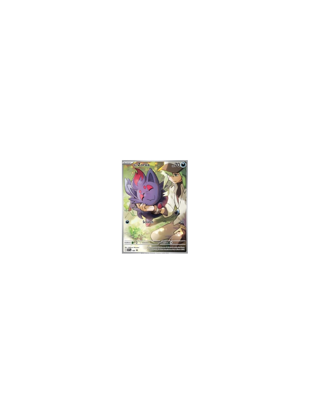 SVP 189 - N's Zorua - Sealed