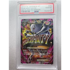 PSA - XY8 063 - Mewtwo EX Red Flash 1st Edition (10)
