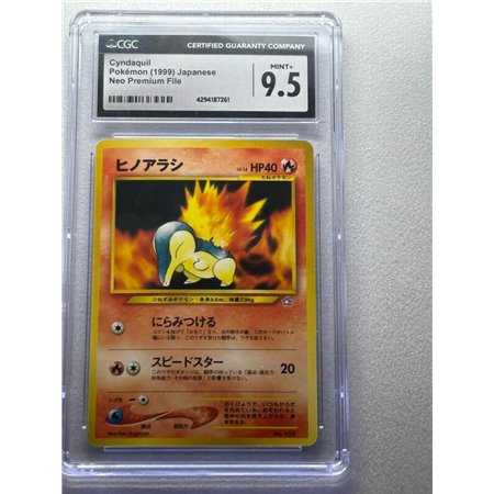 CGC - Neo Premium File - Cyndaquil (9.5)