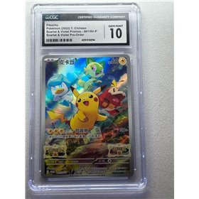 CGC - SV-P 001 - Pikachu Chinese (10) CGC - SV-P 001 - Pikachu Chinese (10)