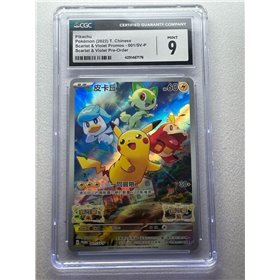 CGC - SV-P 001 - Pikachu Chinese (9) CGC - SV-P 001 - Pikachu Chinese (9)