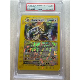 PSA - Pokémon Skyridge - Kabutops Box Topper (10)