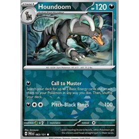 PRE 063 - Houndoom - PokeBall Reverse Holo