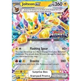 PRE 030 - Jolteon ex - Stamped - Sealed