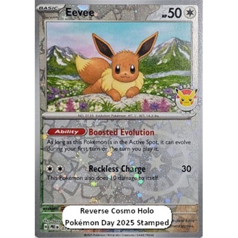 PRE 074 - Eevee - Stamped