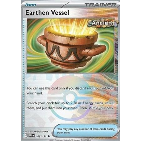 PRE 106 - Earthen Vessel - PokeBall Reverse Holo