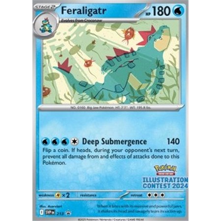 SVP 213-215 - Feraligatr, Pikachu & Toxtricity - Sealed