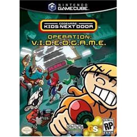 KND Codename Kids Next Door - Operation Videogame - Gamecube