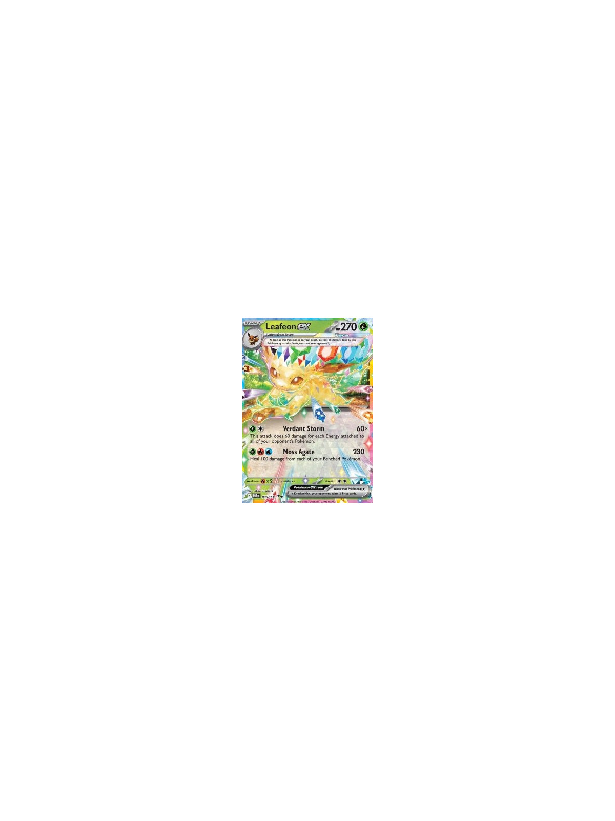PRE 006 - Leafeon ex