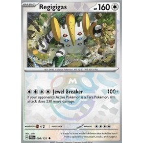 PRE 086 - Regigigas - MasterBall Reverse Holo