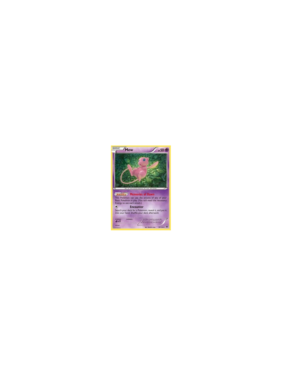 FCO 029 - Mew - Reverse Holo