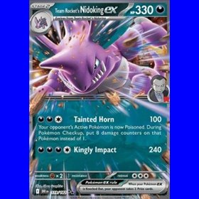DRI 119 - Team Rocket's Nidoking ex DRI 119 - Team Rcoket's Nidoking ex