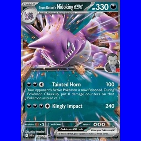 DRI 119 - Team Rcoket's Nidoking ex
