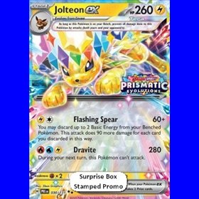 PRE 030 - Jolteon ex - Stamped