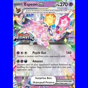 PRE 034 - Espeon ex - Stamped