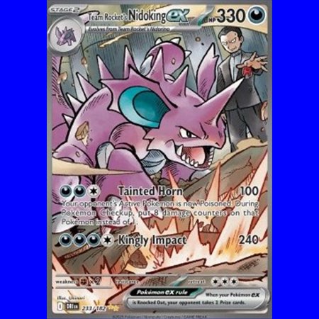 DRI 233 - Team Rocket's Nidoking ex