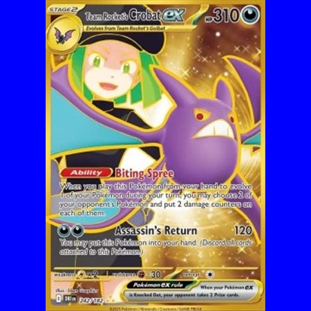 DRI 242 - Team Rocket's Crobat ex