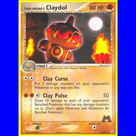 MA 033 - Team Magma's Claydol - Reverse Holo MA 033 - Team Magma's Claydol - Reverse Holo