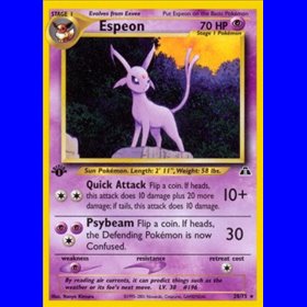 NDI 020 - Espeon - 1st Edition NDI 020 - Espeon - 1st Edition