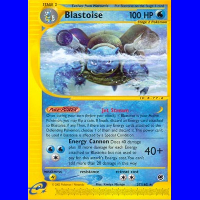 EX 037 - Blastoise