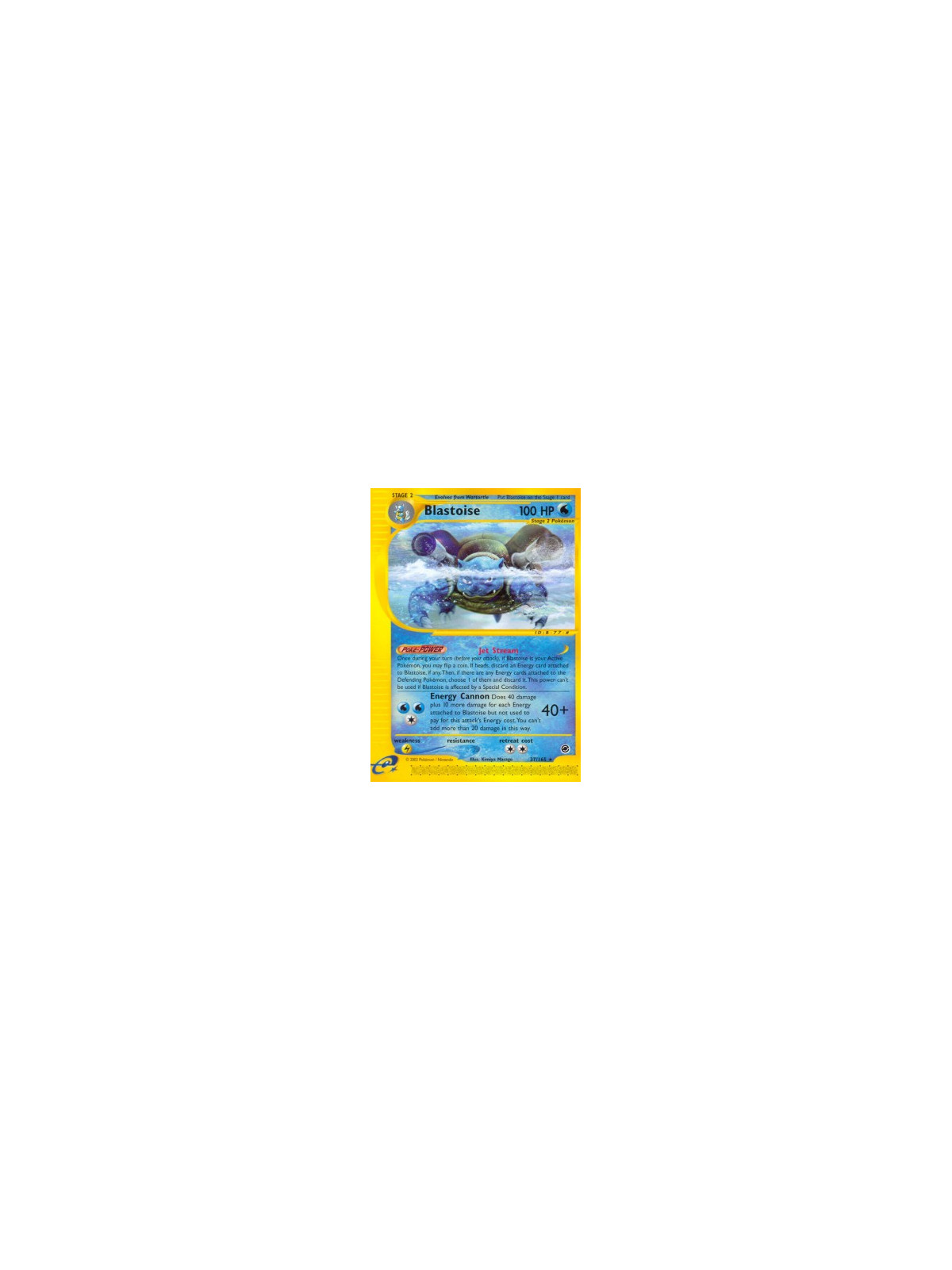 EX 037 - Blastoise