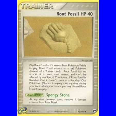 SS 092 - Root Fossil - Reverse Holo