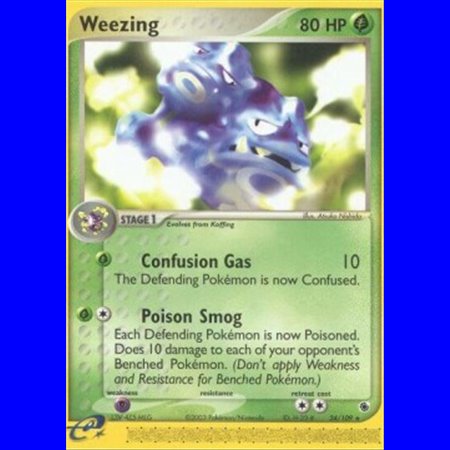 RS 024 - Weezing - Reverse Holo