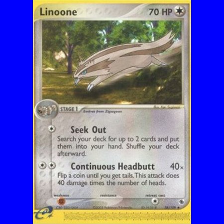 RS 038 - Linoone - Reverse Holo